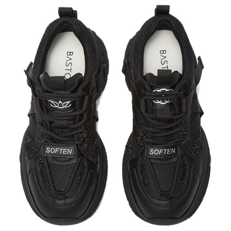 BASTO Dark Night Galaxy PU, Textile Cushioning Slip Resistant Breathable Lightweight