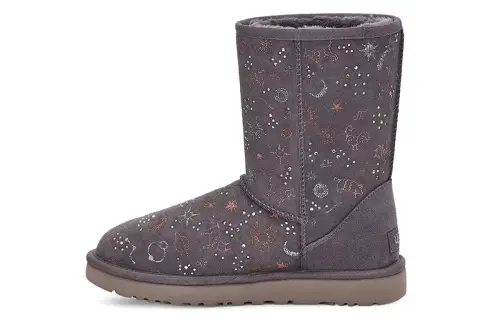 UGG Classic Zodiac Snow Boots Gray Purple Women's