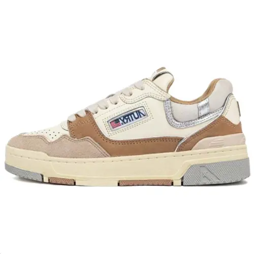 AUTRY Clc Low top Skateboard Shoes Women's Light Brown