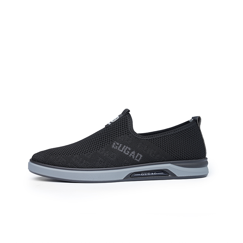 LAORENTOU Walking Shoes Men’s Low Top Black