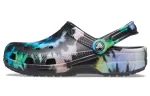 Crocs Classic Clog Tie Dye Black Multi Color
