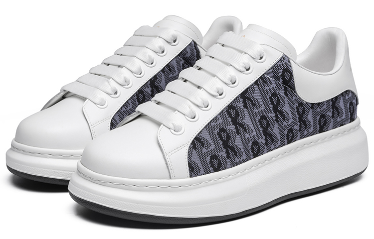 ROBERTA DI CAMERINO Stylish Skateboarding Shoes Men's Gray White