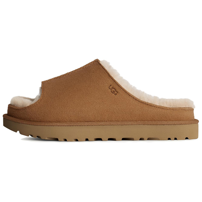 Женские сабо UGG Greenport Slide (коричневые)