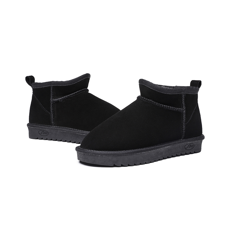 ABIDJAN Cow Split Leather Thermal Abrasion Resistant Slip Resistant Thermal Abrasion Resistant Slip Resistant Short