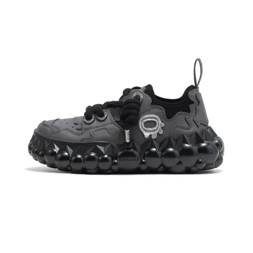 OETZI Melting Ice Collection Cow Leather Abrasion Resistant Lightweight Breathable Height Increasing Low top