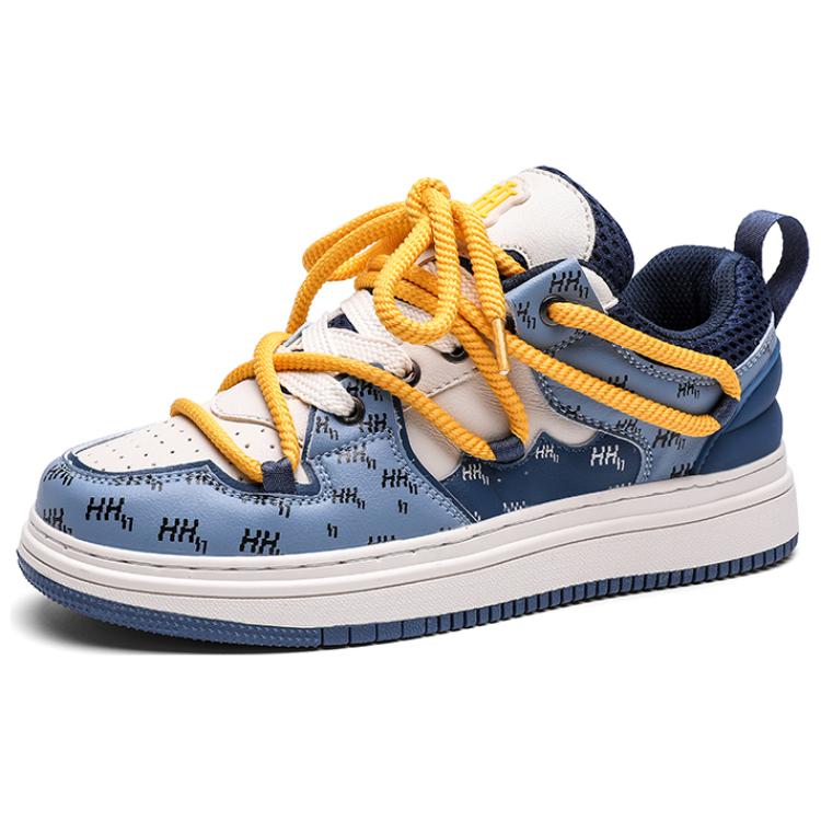 HLA JEANS Microfiber Leather Stylish Skateboarding Shoes Unisex