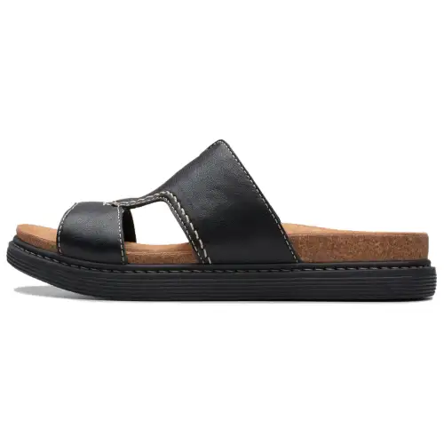 Clarks Slide Slippers Women's Black