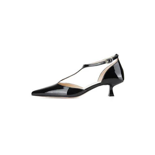 D FUSE SCANDINAVIA Cow Leather Casual Shoes 4cm Women's
