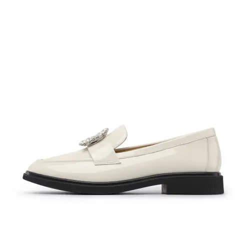 CHRISDIEN DENY Loafers Women's Low Top Beige