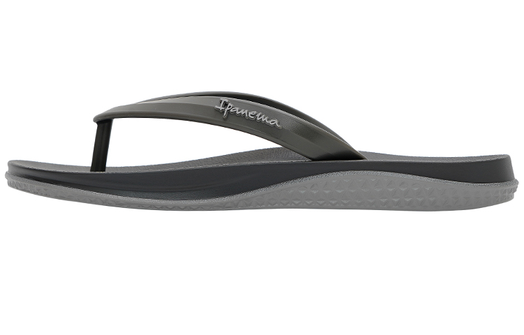 Ipanema Rubber Sole Flip Flops Men's Gray