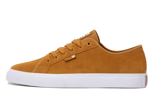 DC Shoes Manual Slip Resistant Lightweight Low top Skateboard Shoes Unisex Cool Orange