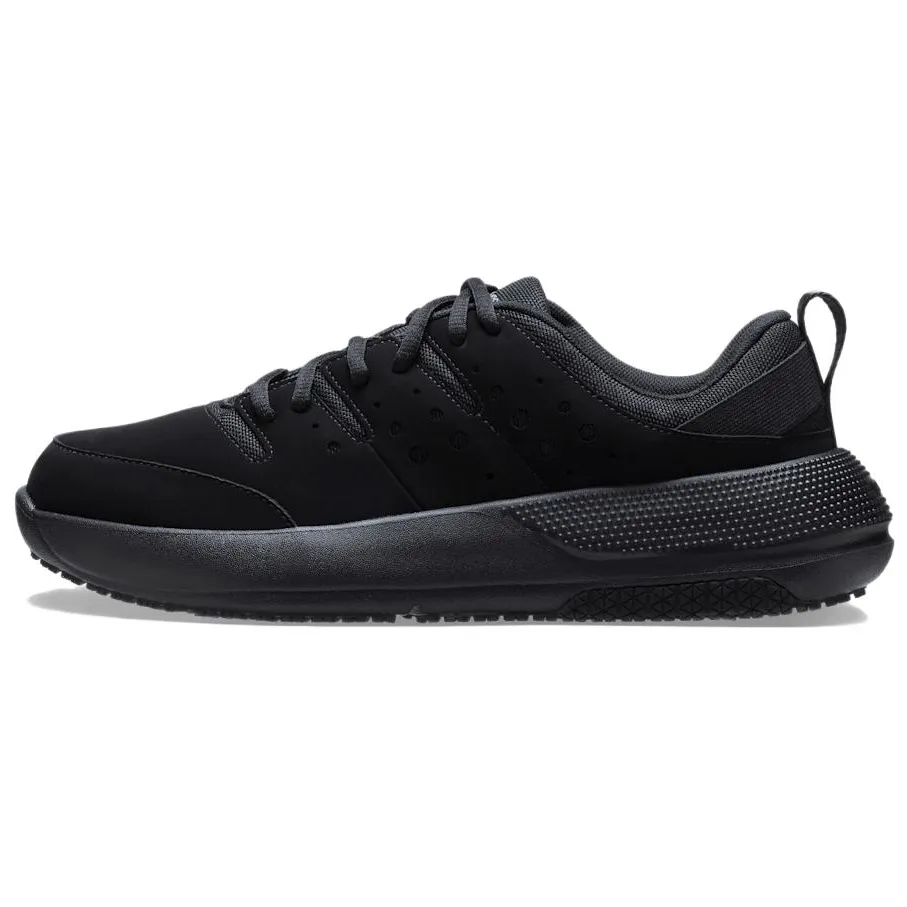 Crocs On The Clock Unisex Round-Toe Comfortable Lifestyle Casual Shoes Triple Black