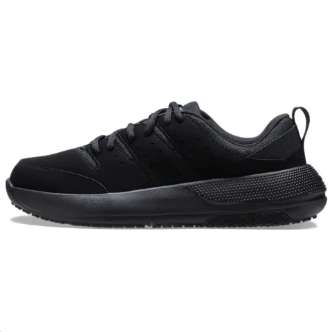 Crocs On The Clock Unisex Round-Toe Comfortable Lifestyle Casual Shoes Triple Black