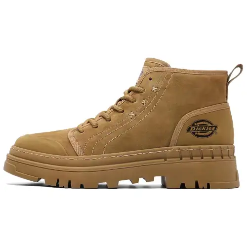 Dickies Short Combat Boots Men's Brown