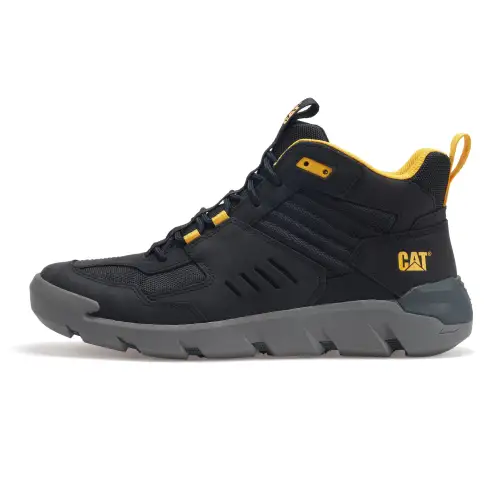 CAT Crail Sport Slip Resistant High top Outdoor Shoes Men's Black