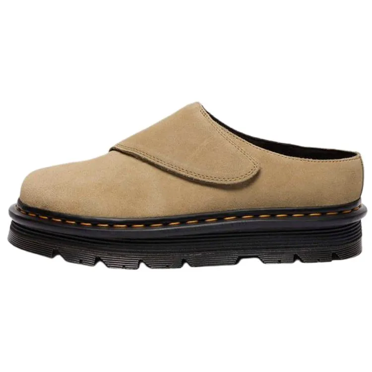 Dr.Martens Abrasion Resistant Abrasion Resistant Closed Toe Slippers Unisex Beige