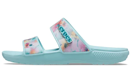 Crocs Classic Clog Slide Slippers Women's Blue