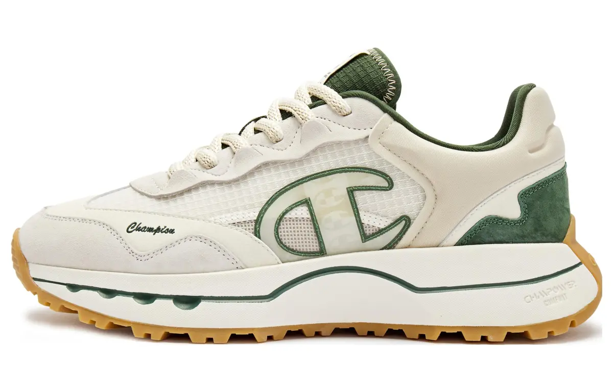 Champion Abrasion Resistant Low top Running Shoes Men's Green