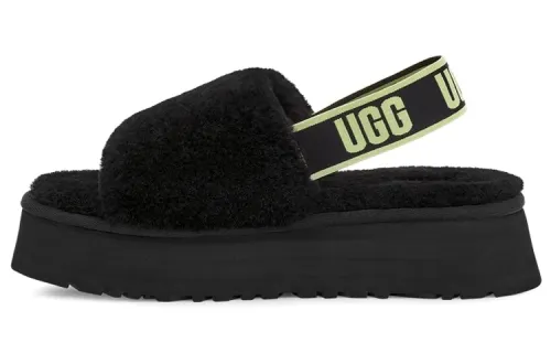 UGG DISCO Slide Stylish Sandal Women's Black