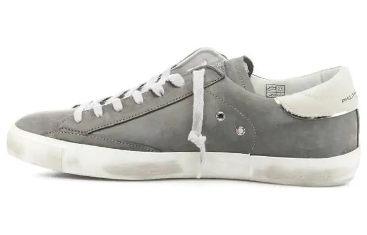 PHILIPPE MODEL Low top Skateboard Shoes Men's Gray