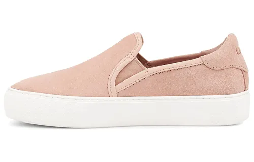UGG Skateboard Shoes Women's Low Top Orange Pink/White