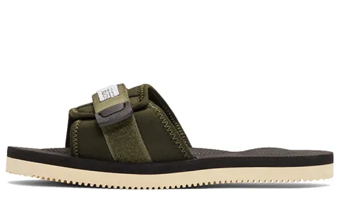 Suicoke Comfortable Slide Slippers Men's Green