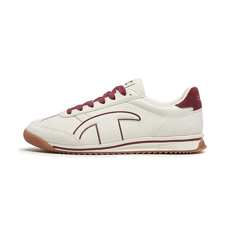 Champion Synthetic Leather Balance Low top Running Shoes Women's Linen/Preppy Red