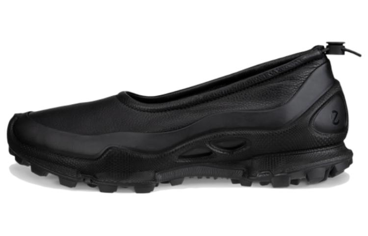 Ecco Biom C Trail Leather Casual Shoes Women's Black