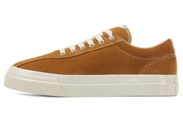 Stepney Workers Club Skateboard Shoes Women's Low Top Tan