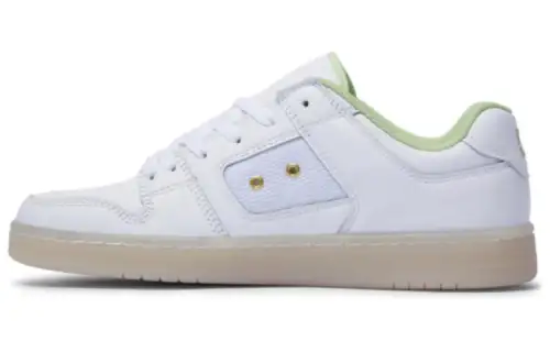 DC Shoes Slip Resistant Cushioning Low top Skateboard Shoes Men's White