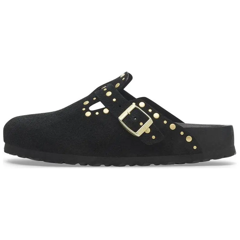 Birkenstock Boston Rivet Border Slip-On Mules