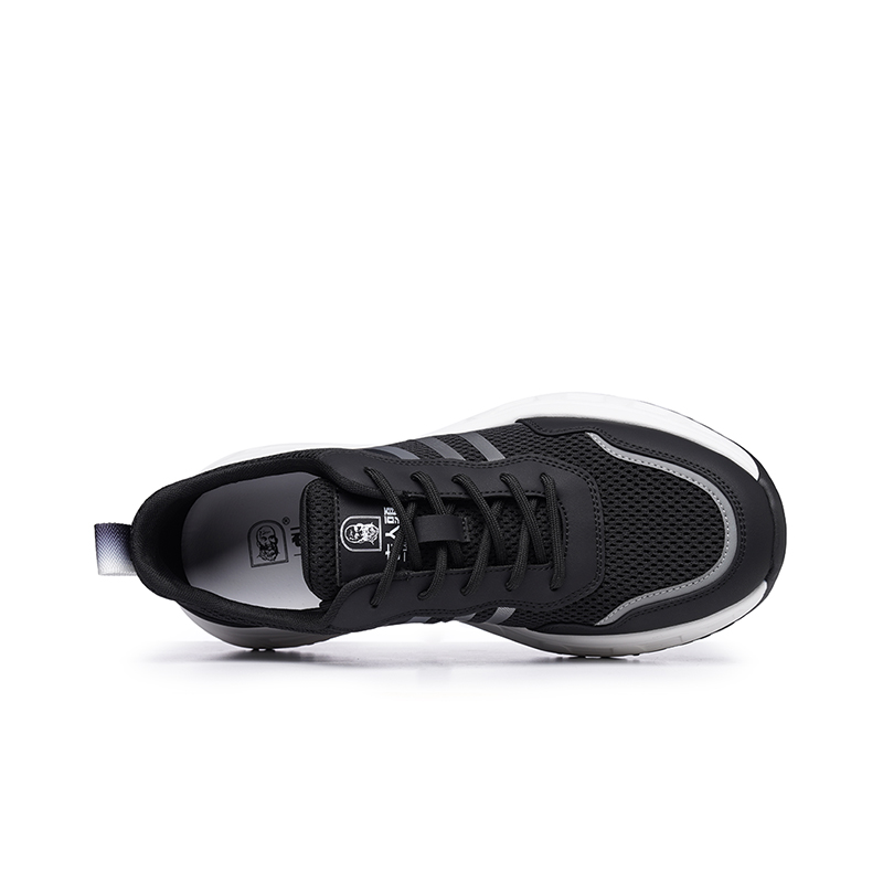 LAORENTOU Walking Shoes Men’s Low Top Black, White