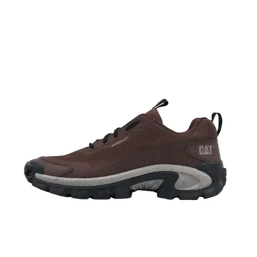 CAT Slip Resistant Abrasion Resistant Low top Outdoor Shoes Unisex Dark Umber