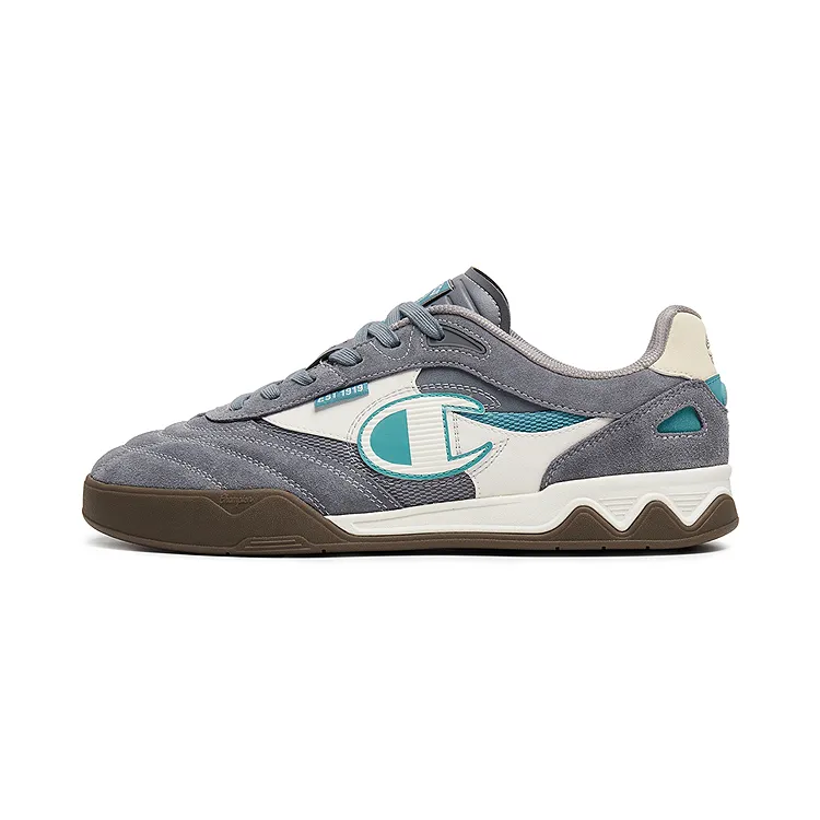 Champion Woven Foot Training Shoes Balance Low top Skateboard Shoes Men's Meteorite Iron Gray/Turquoises