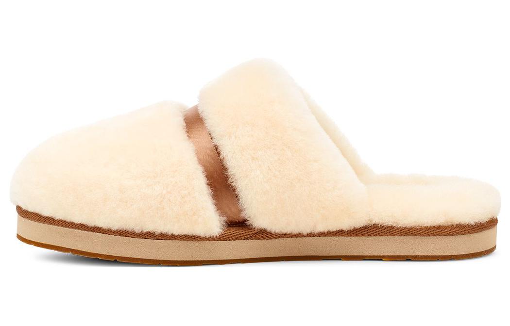 Женские тапочки UGG (бежевые)