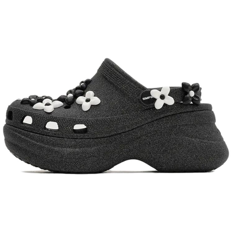 Женские сабо Crocs x SMFK Bae Clog (черные)