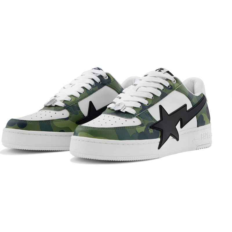 Мужские кеды A BATHING APE (разноцветные) — фото 8