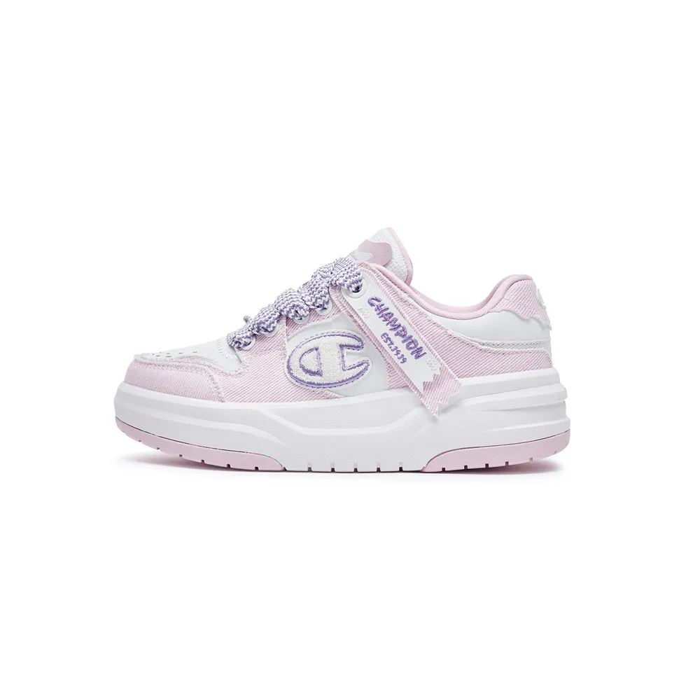 Champion Towel Skate Low top Skateboard Shoes Women's Light Purple