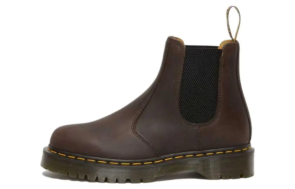 Dr. Martens 2976 Bex Crazy Horse Chelsea Boots 'Dark Brown'
