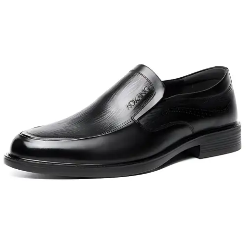 AOKANG cow leather classic and comfortable formal leather shoes for men