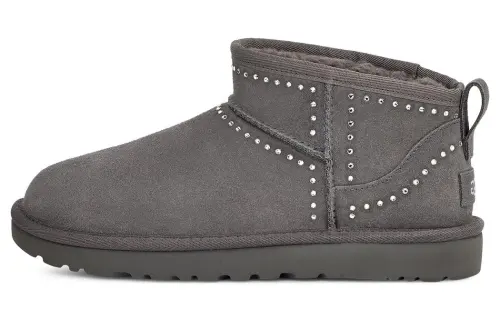 UGG Classic Ultra Mini Bling 'Dark Grey' Women's