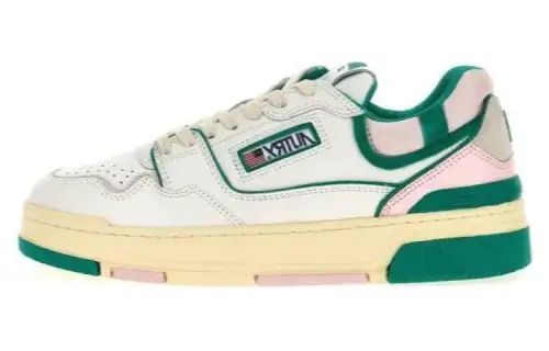 AUTRY Cow Leather Low top Skateboard Shoes Men's Green