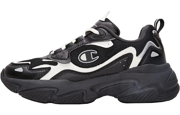 Champion Chunky Sneakers Women's Low Top Black