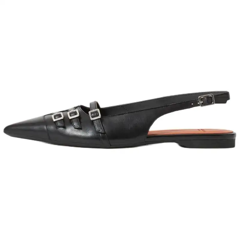 VAGABOND SHOEMAKERS Leather Casual Shoes 1CM Women's Black