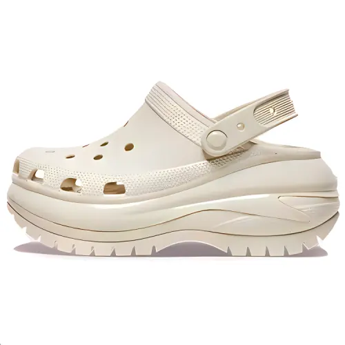 Crocs Classic Platform Clog EVA Clogs Women's Bone White