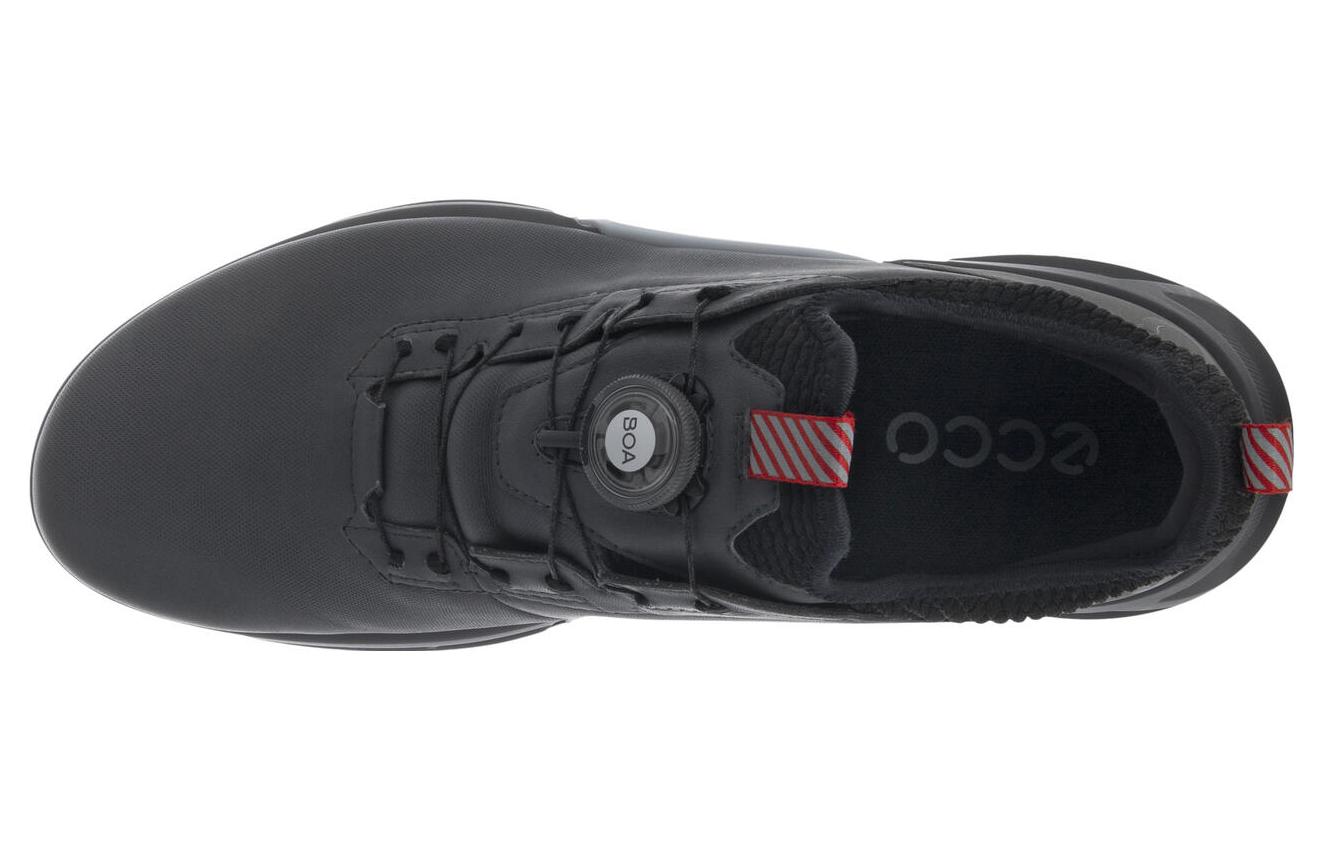 Ecco Leather Low top Sports Casual Shoes Men's Black