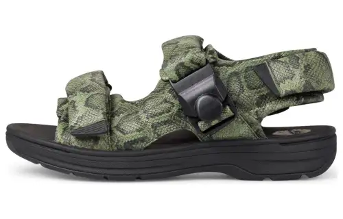 Martine Rose x Clarks Originals Coming Up Roses Comfortable Round Toe Beach Sandals Men's Green