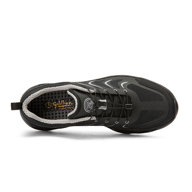 GOLDLION Cushioning Slip Resistant Support Outdoor Shoes Men’s Black