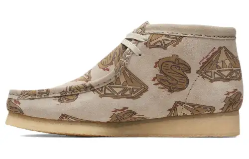 clarks Originals Wallabee Boot Billionaire Boys Club Diamonds & Dollars Off White