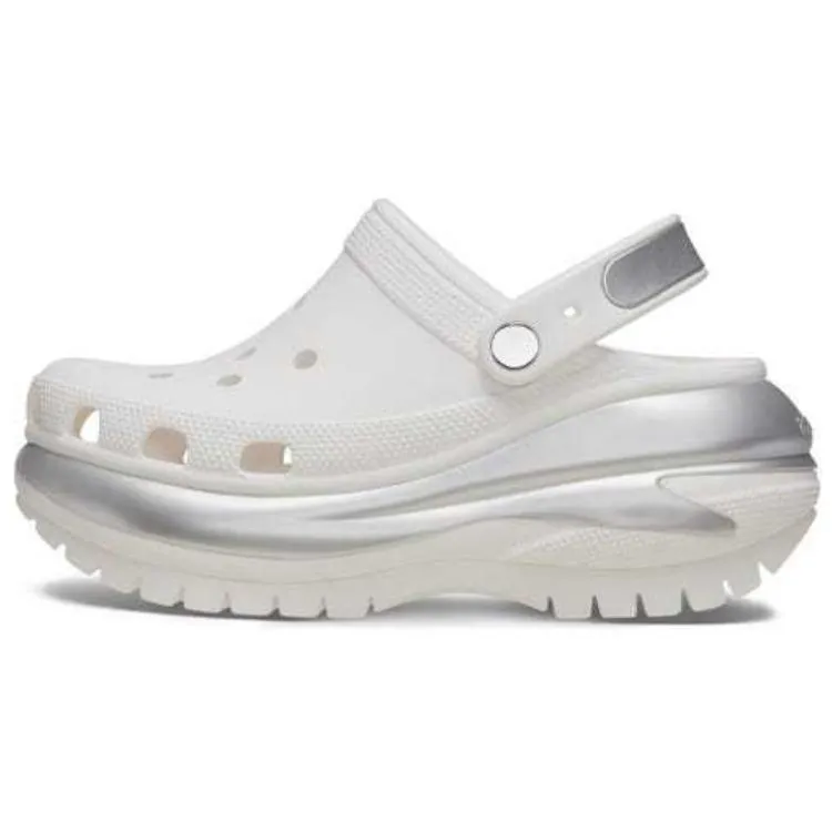 Crocs Clogs 6.1cm Unisex White Silver